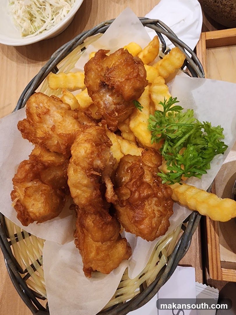 Fried Chicken and Fries Basket