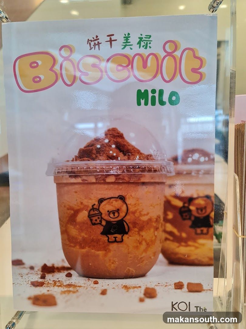 Biscuit Milo Drink Ad