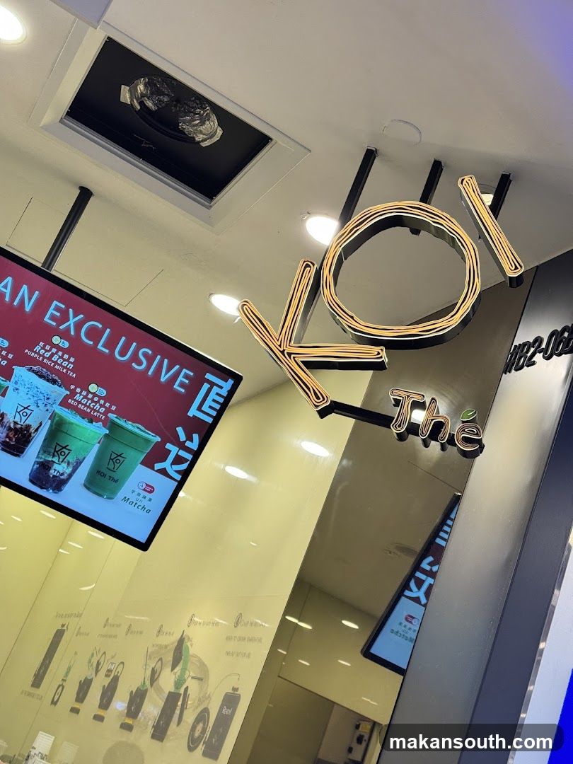 Koi The Matcha Drink Shop Interior View