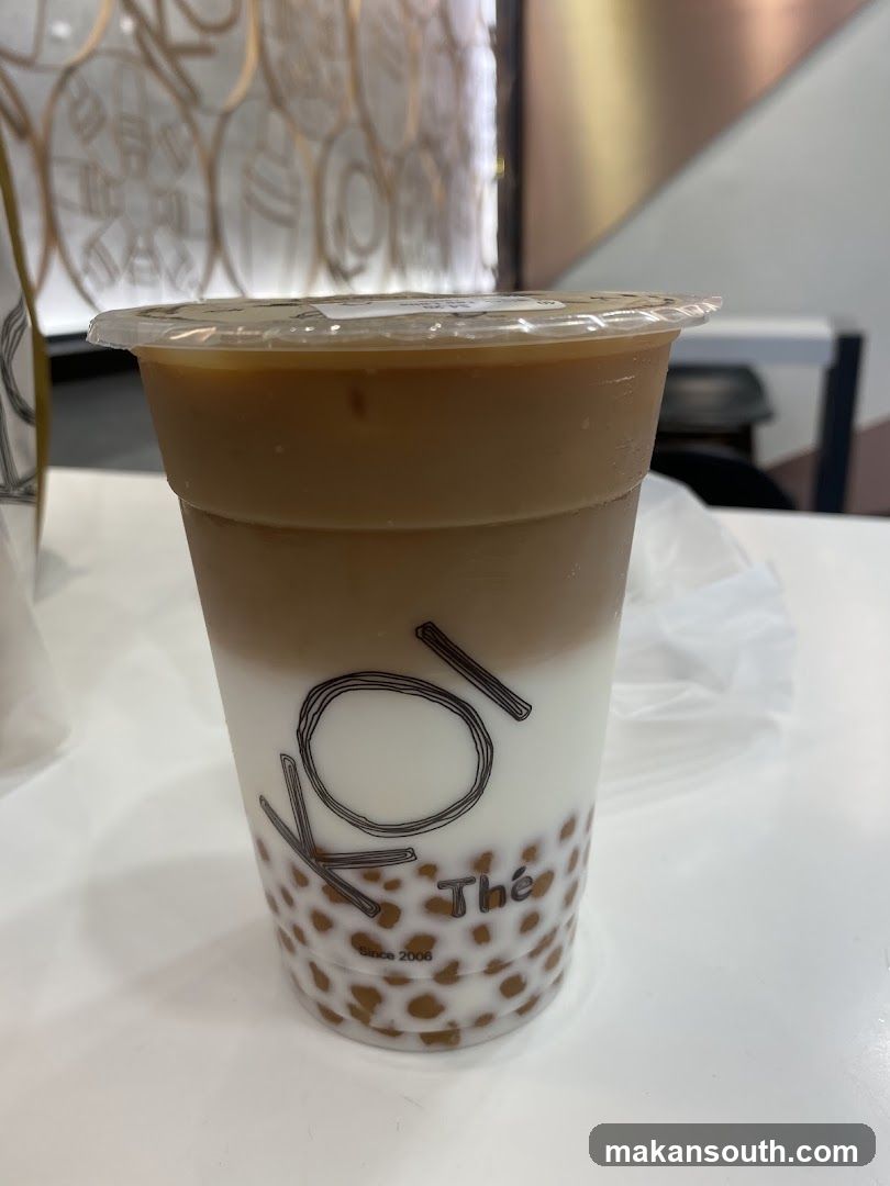 Boba Milk Tea Cup