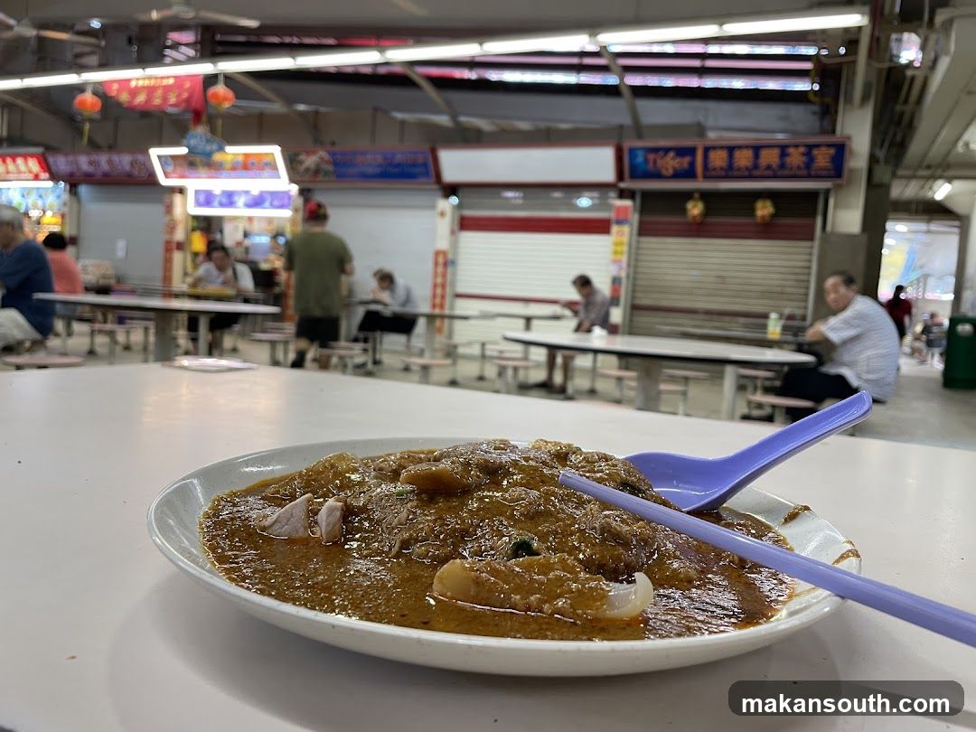 Curry Dish at Food Court