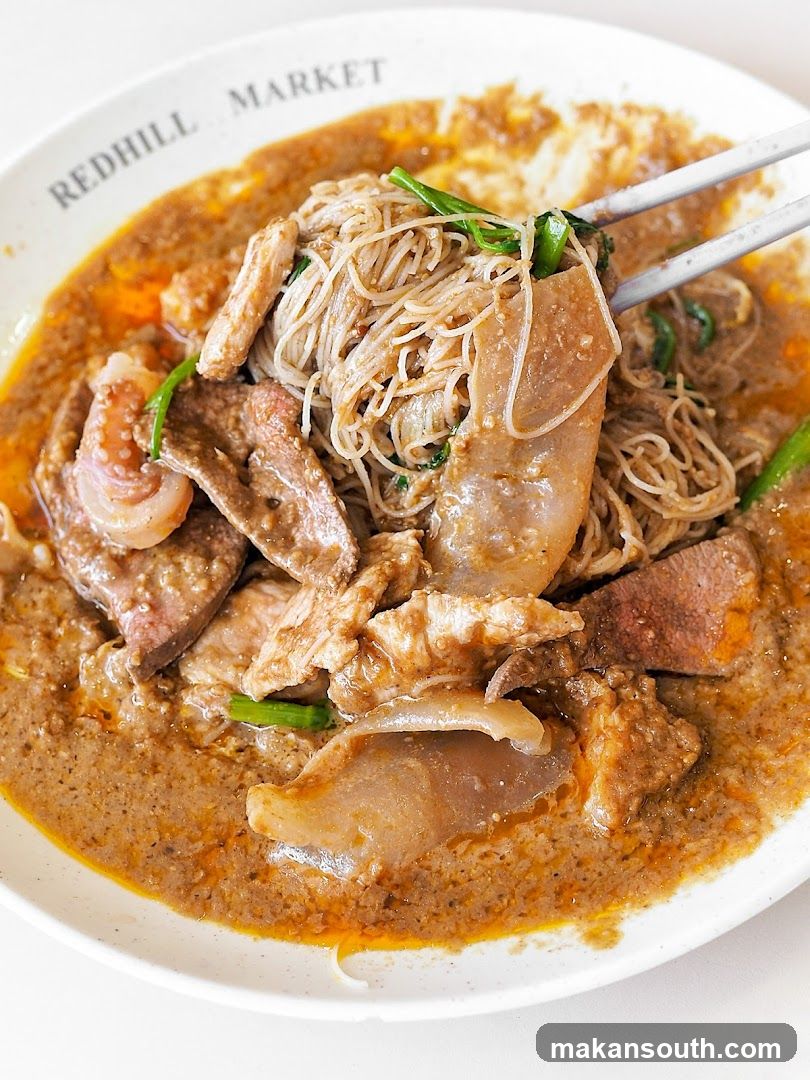 Redhill Market Noodle Dish