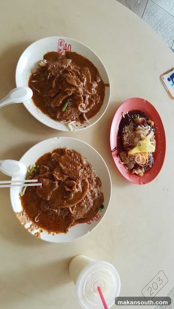 Food on table