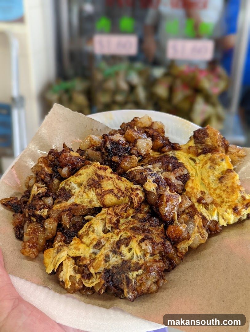 Fried Rice and Omelet Plate