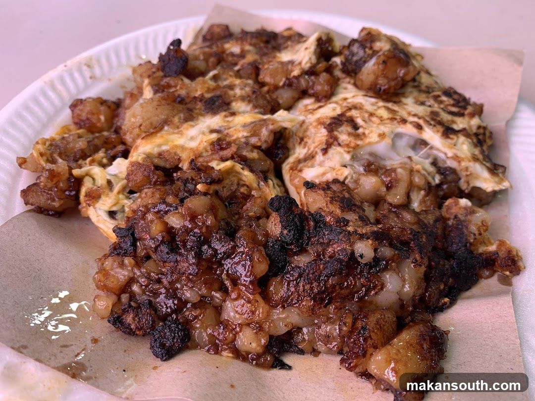 Grilled Rice and Egg Dish