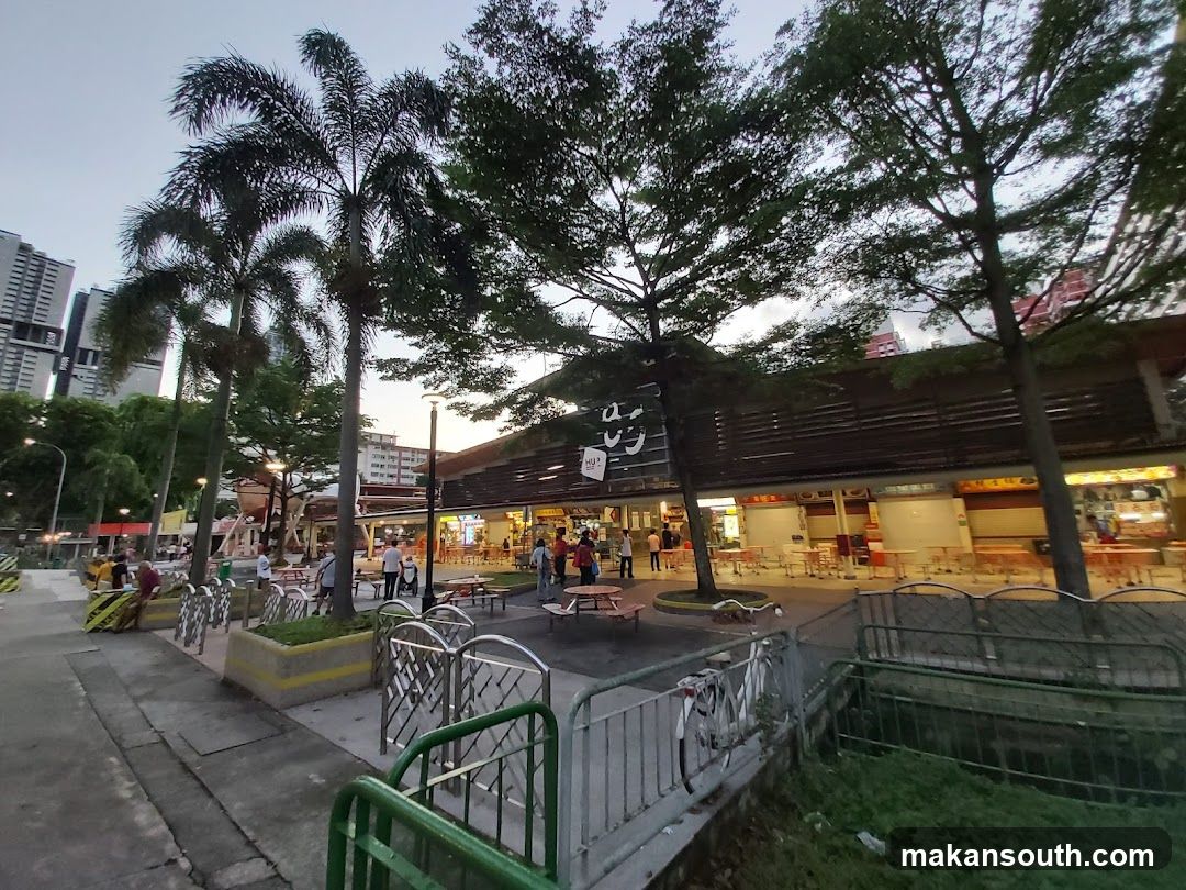 Outdoor Food Court Area