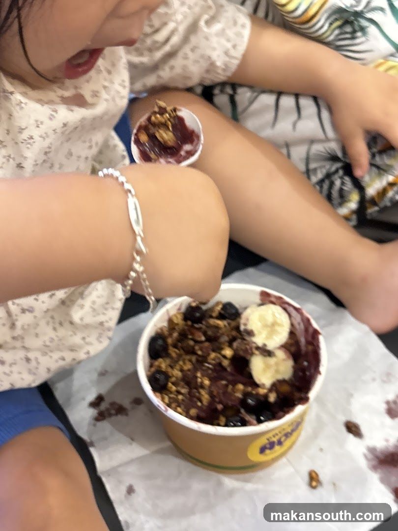 Acai Bowl with Granola and Banana