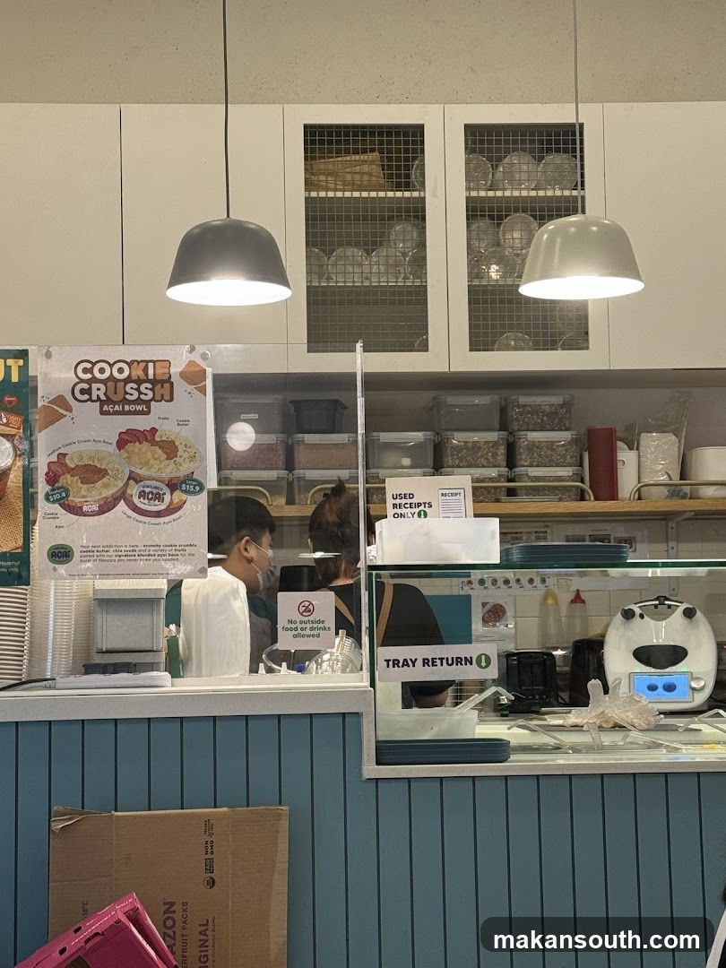 Acai Bowl Shop Interior