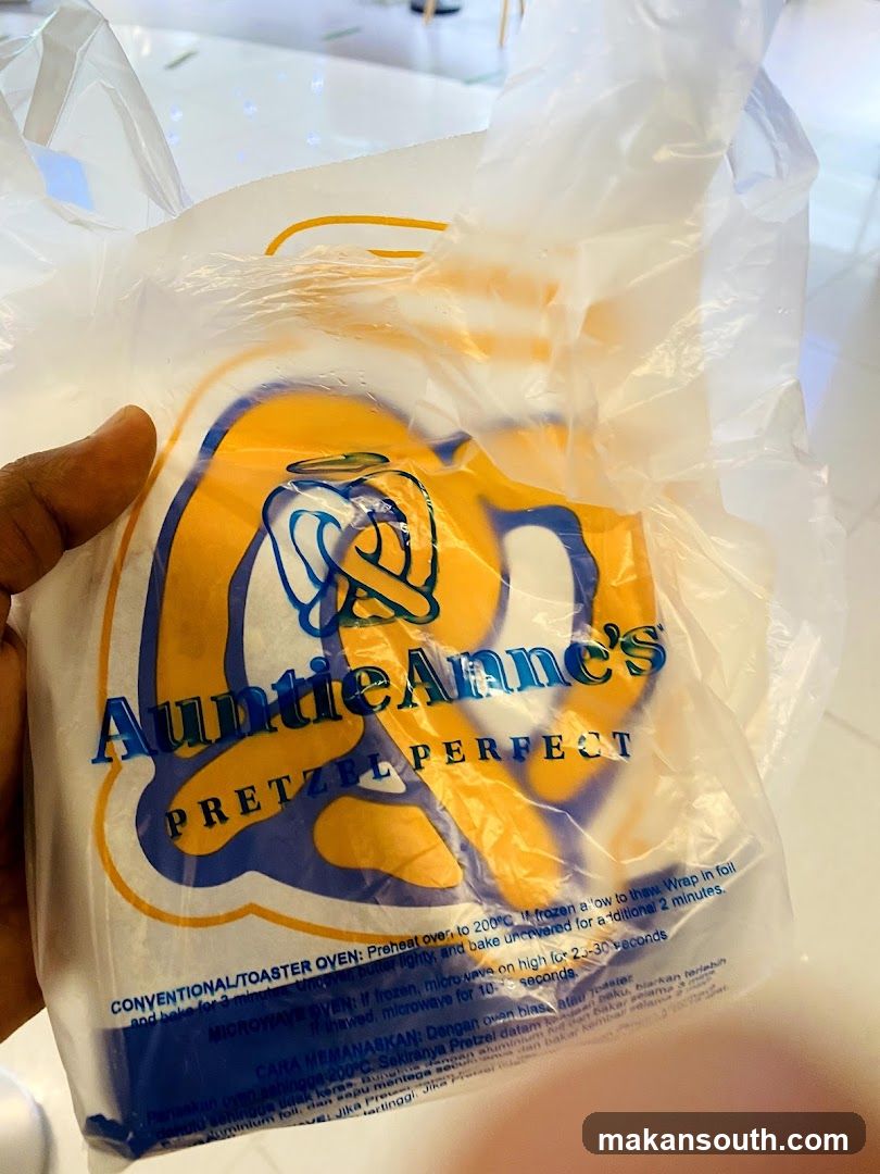 Auntie Anne's Pretzel Perfect Bag