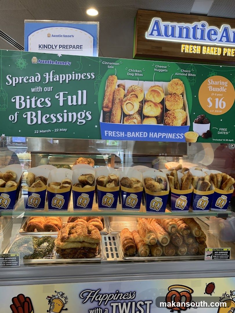 Auntie Anne's Bakery Display