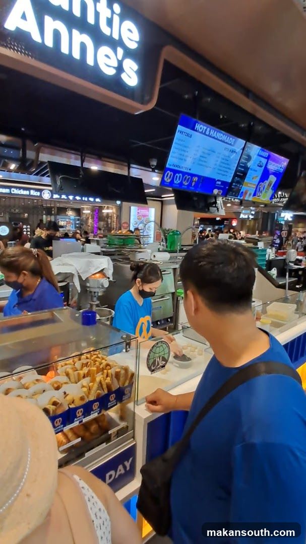 Antie Anne's Food Court Scene