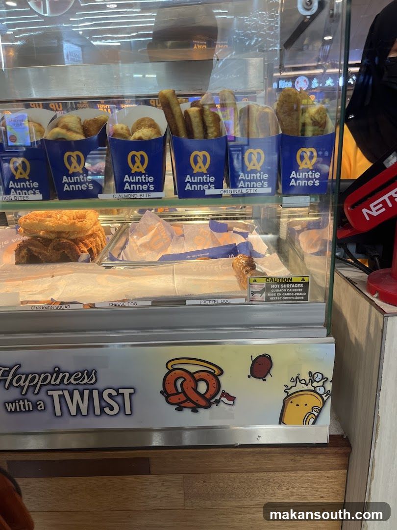 Auntie Anne's Display Case