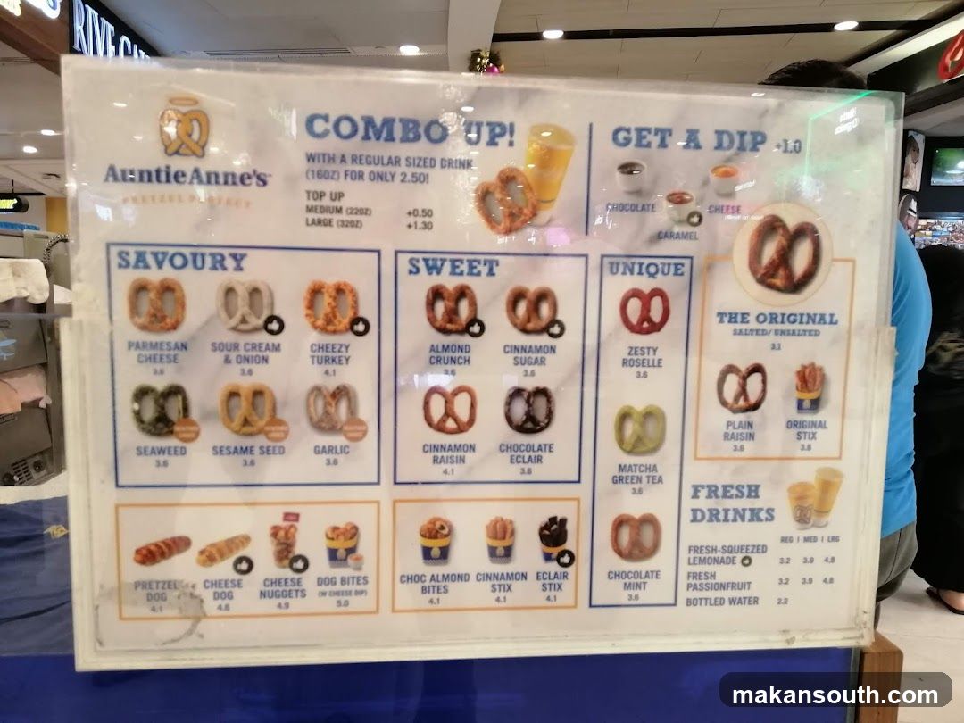 AnticneAnne's Menu Board