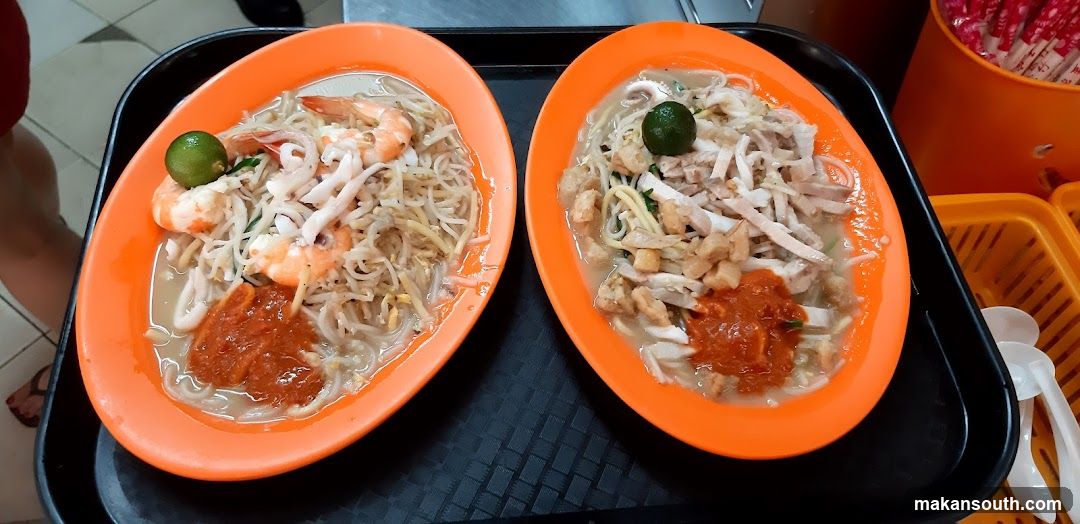 Noodle Dishes on Tray