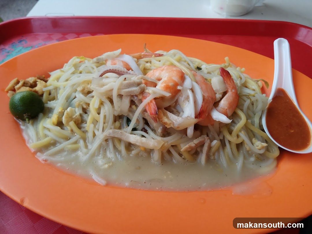 Noodle Dish with Shrimp and Lime