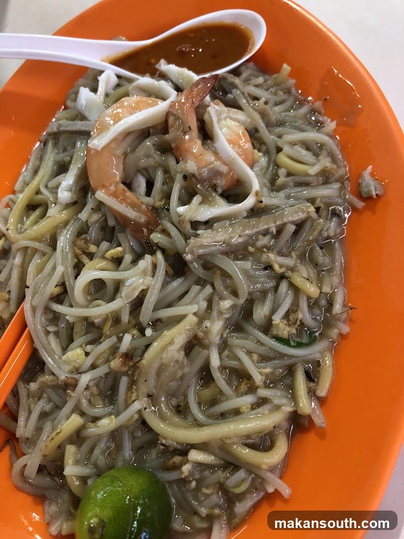 Noodles with Shrimp and Lime