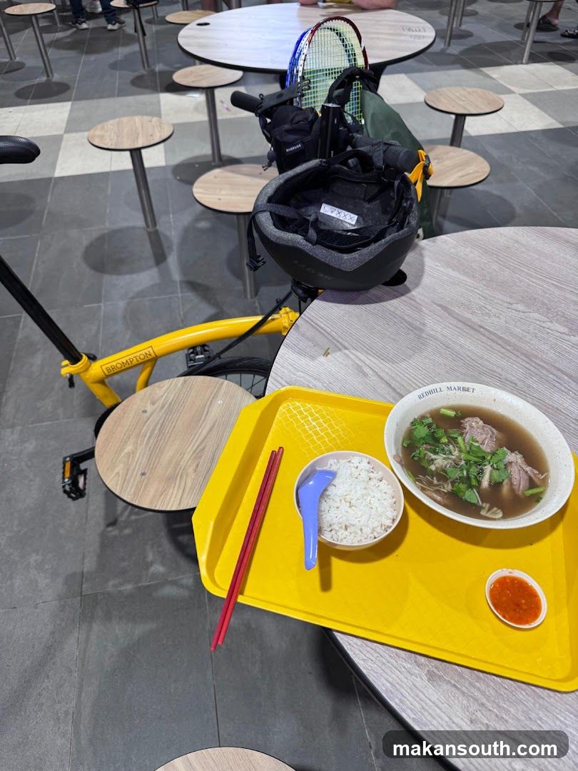 Bowl of Pho at a Canteen