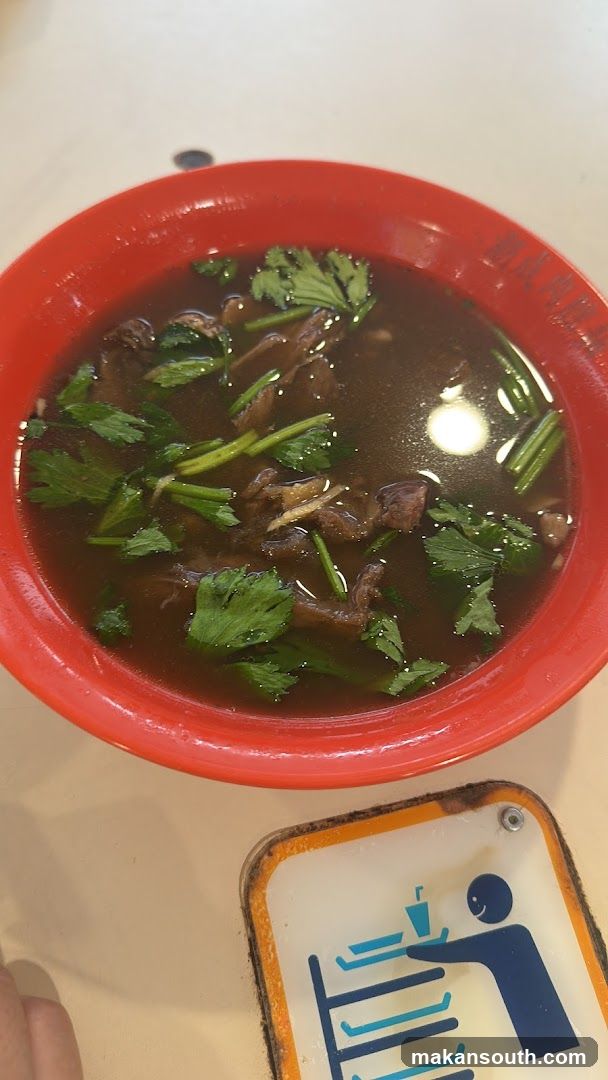 Bowl of Soup with Cilantro