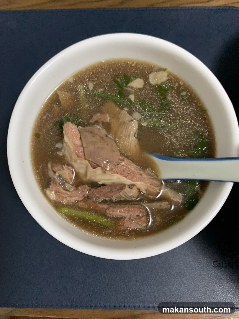 Bowl of Meat Soup