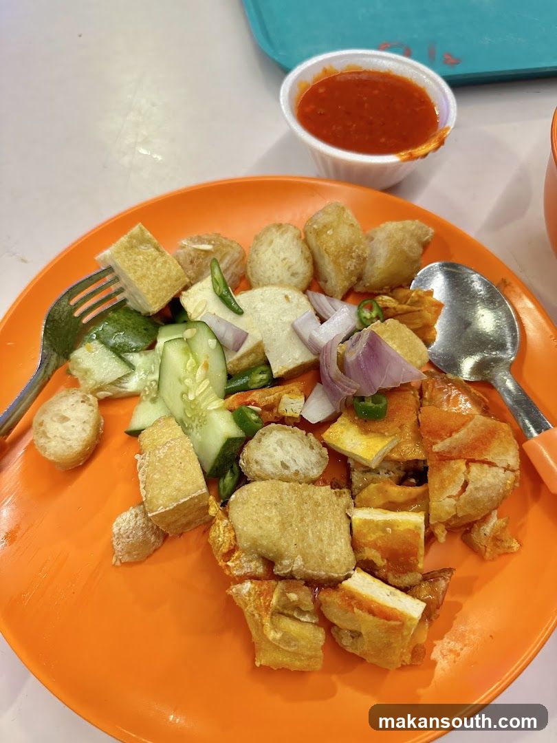 Fried Food Plate with Sauce