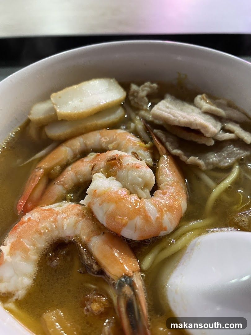 Shrimp Noodle Soup Bowl