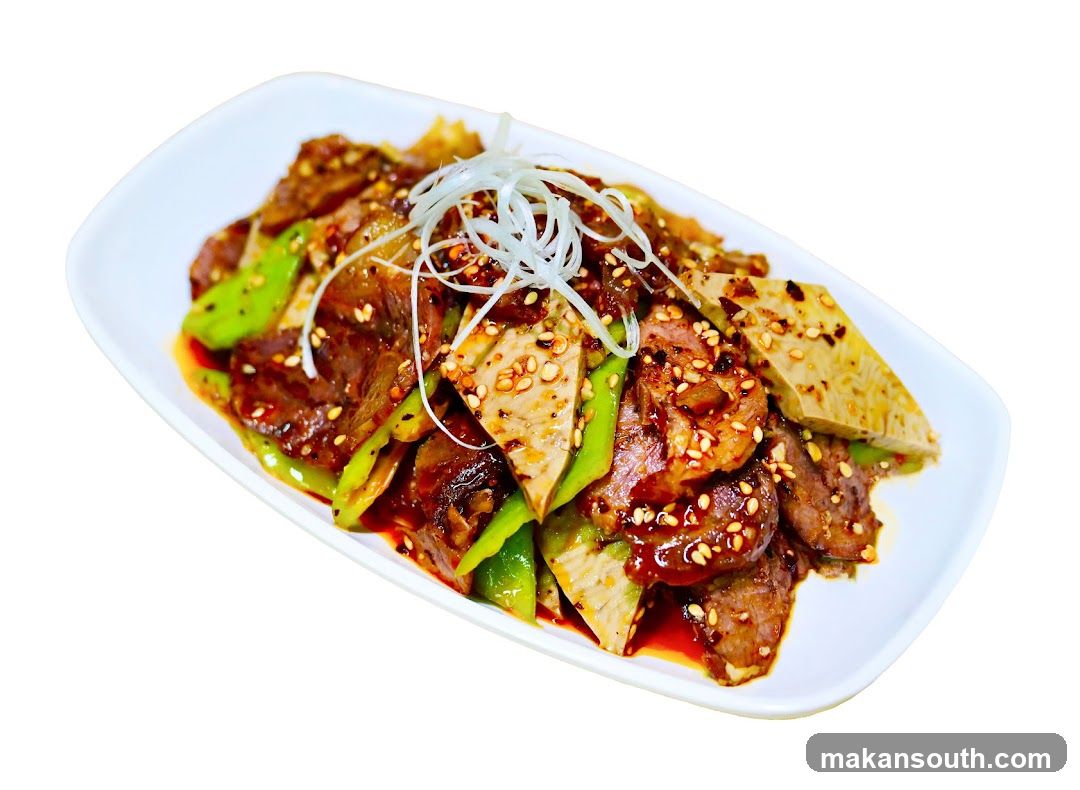 Spicy Stir-Fry with Peppers and Tofu