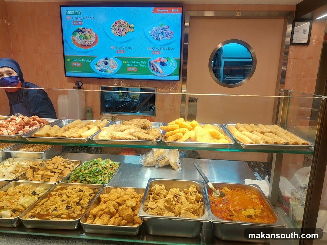 Food Counter Display