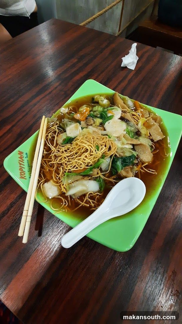 Noodle Dish on Table