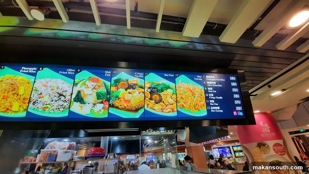 Food Court Menu Board