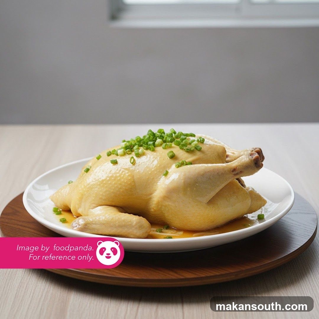 Steamed Chicken with Scallions
