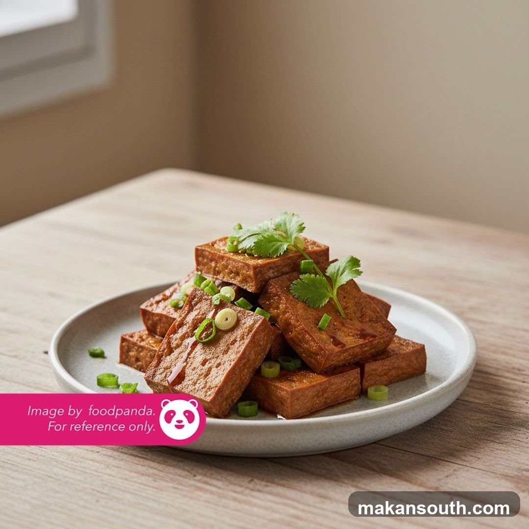 Fried Tofu with Scallions and Cilantro
