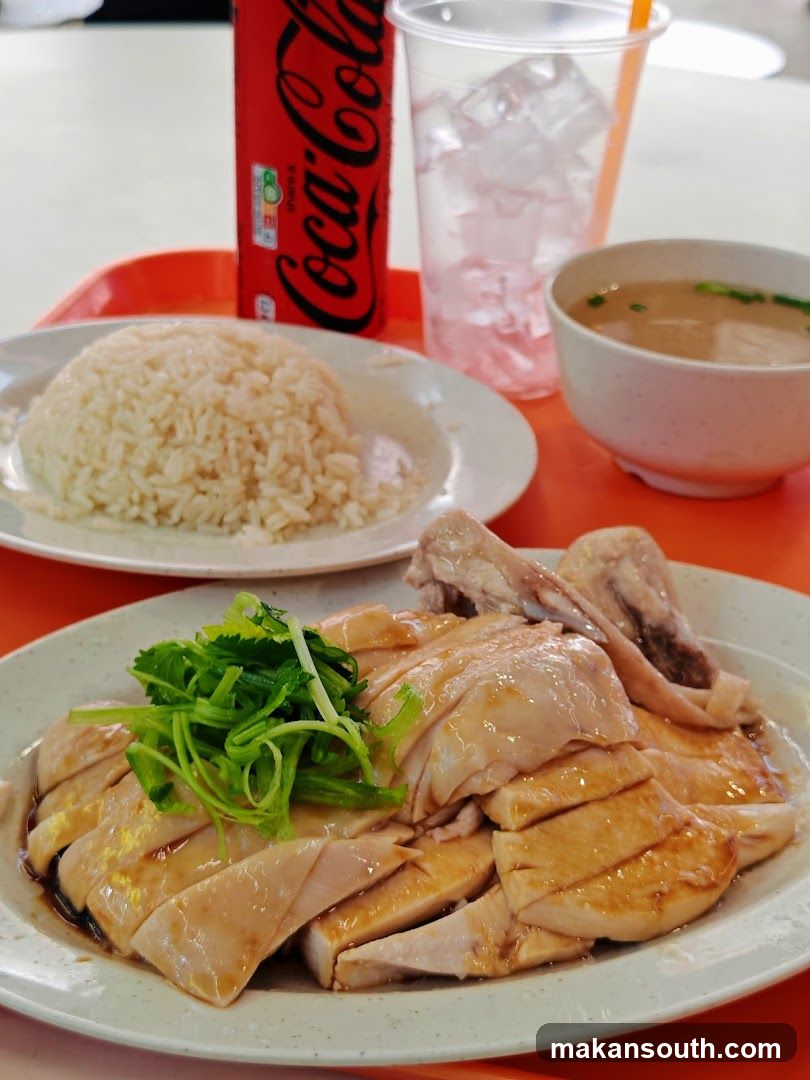 Hainanese Chicken Rice Meal