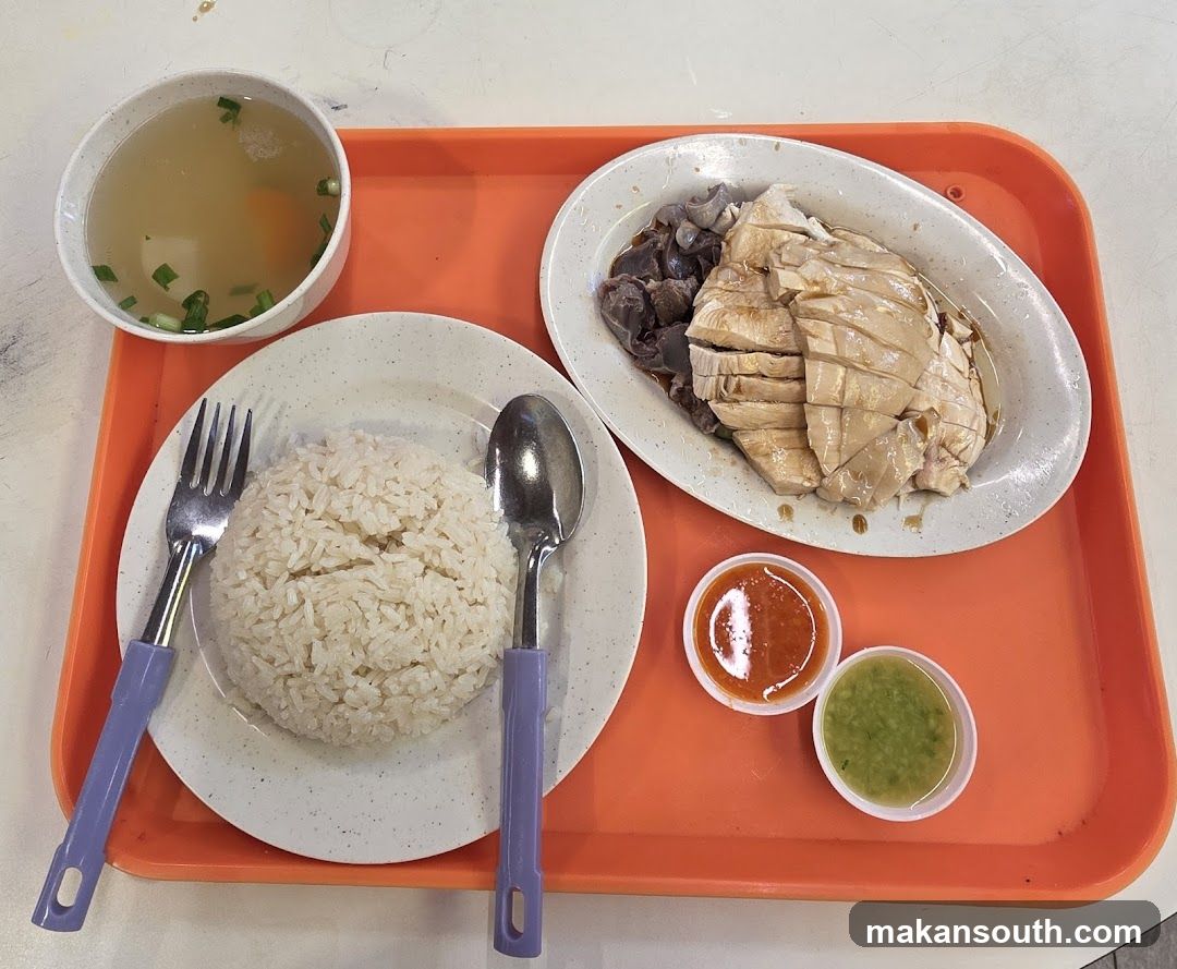 Hainanese Chicken Rice Meal