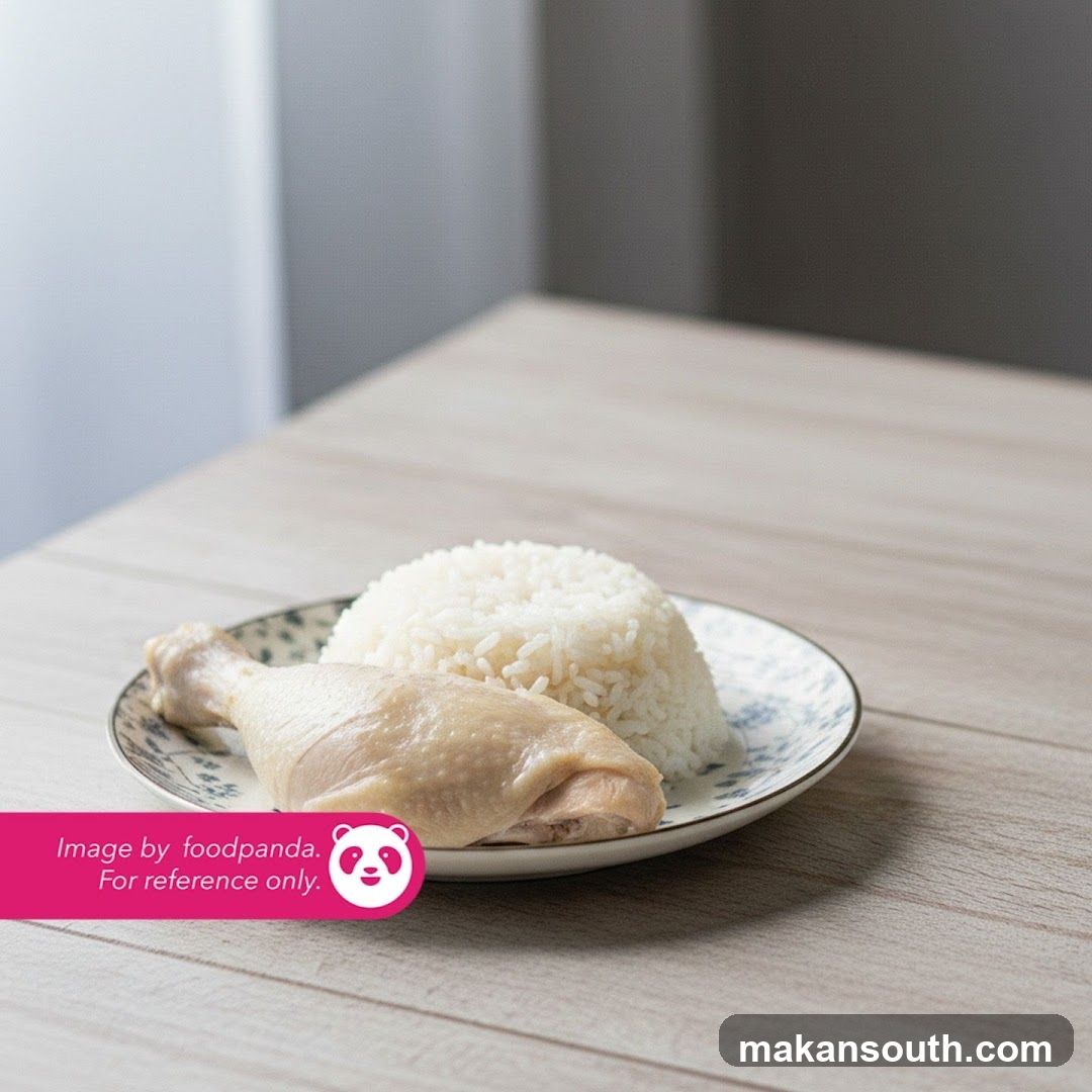 White Chicken and Rice Dish