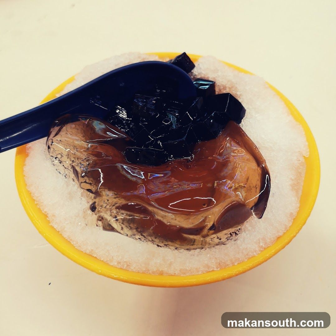 Boba Tea with Ice and Syrup