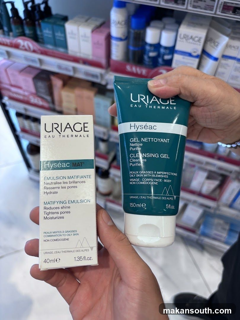 URIAGE Hyséac Products Display