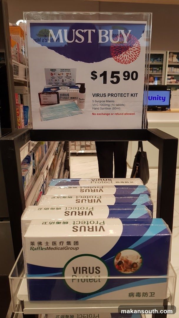Virus Protect Kit Display