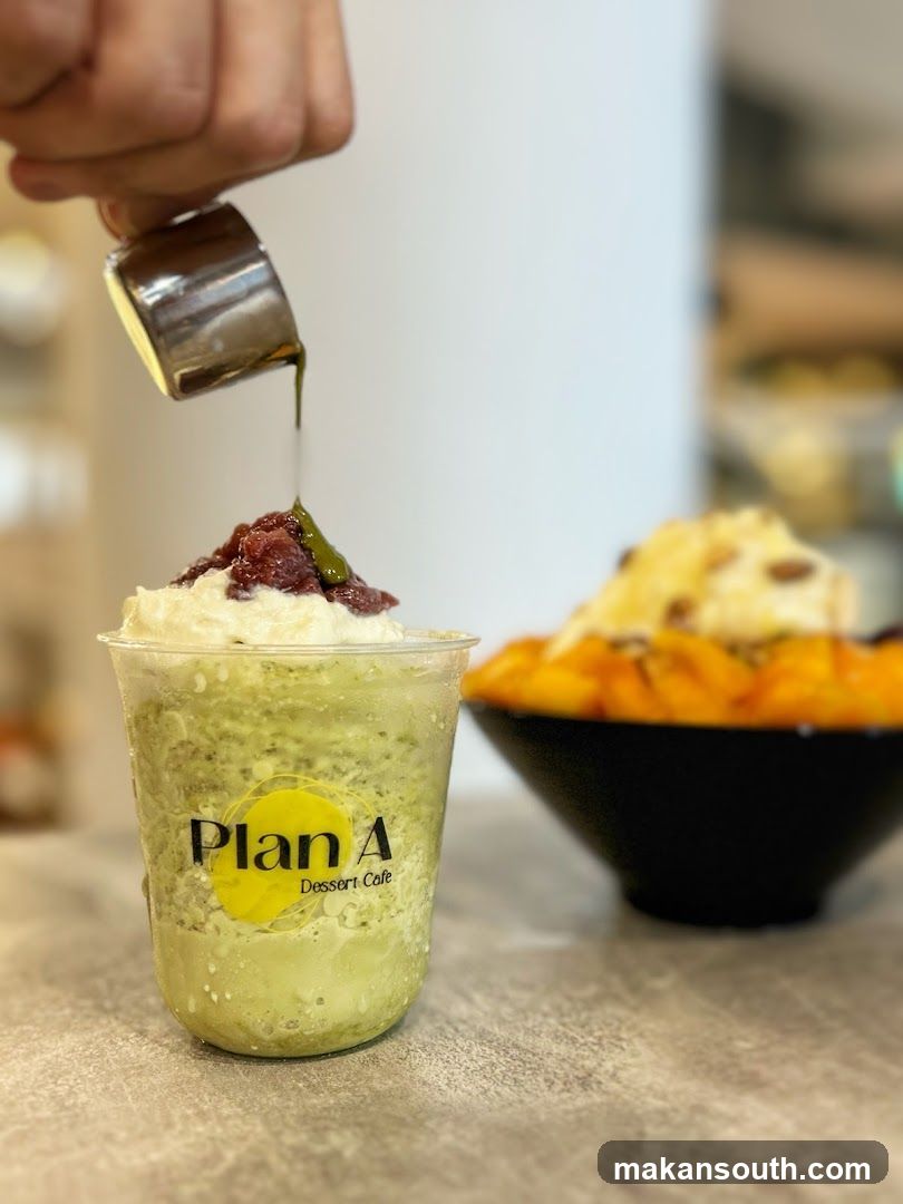 Dessert Preparation at Plan A Dessert Cafe
