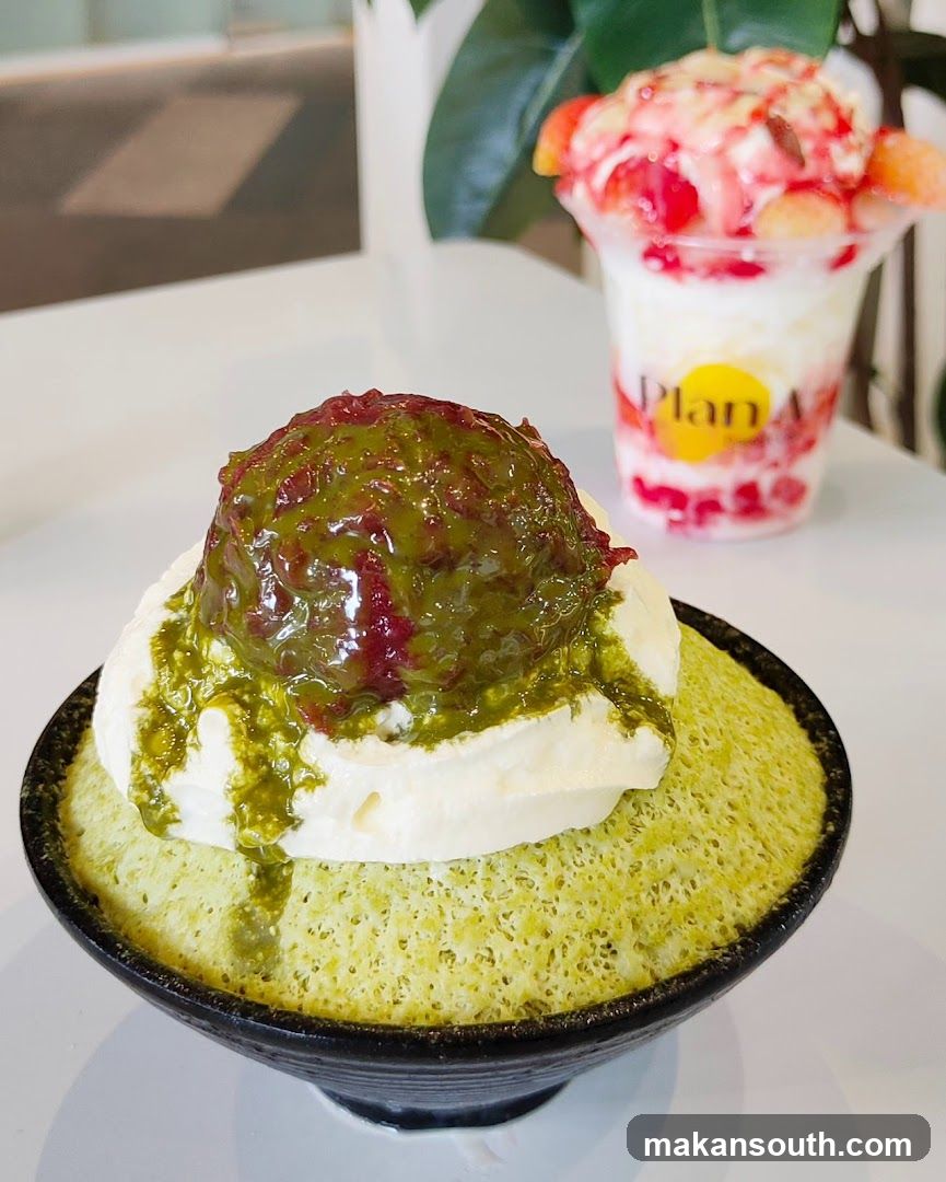 Matcha and Strawberry Desserts
