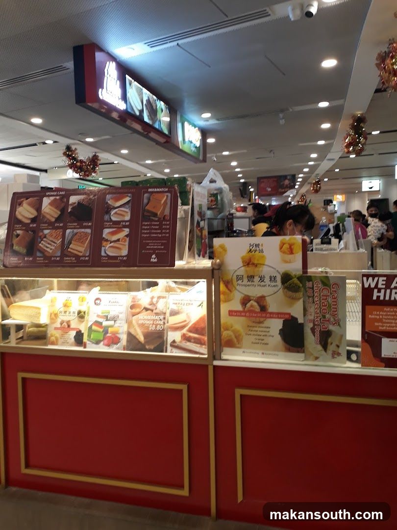 Food stall interior display