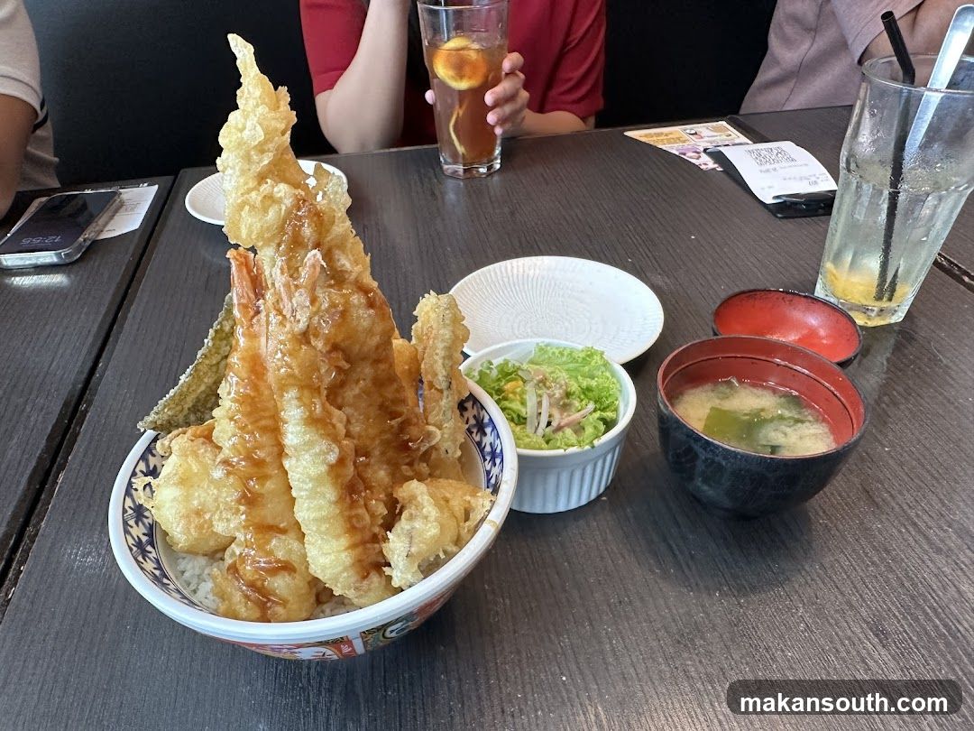 Tempura Rice Bowl Meal