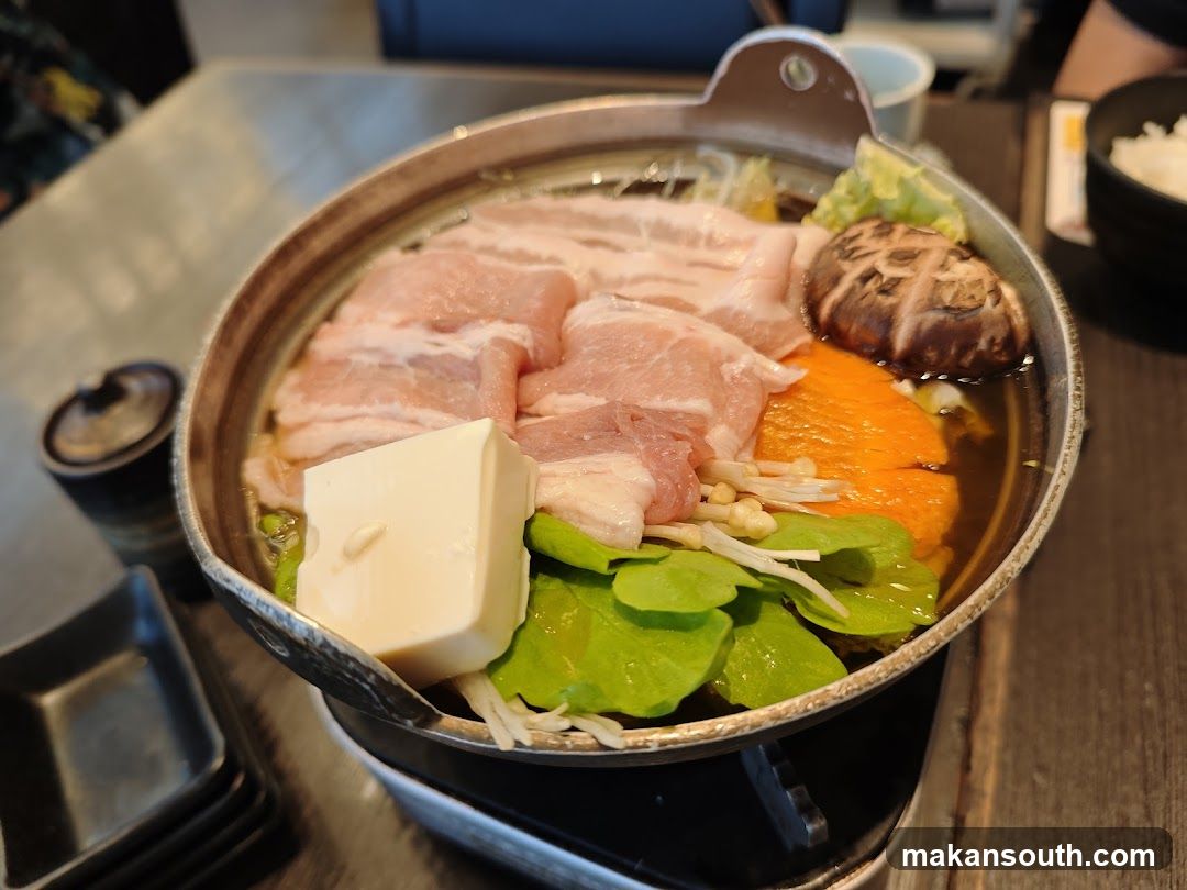 Japanese Hot Pot Meal