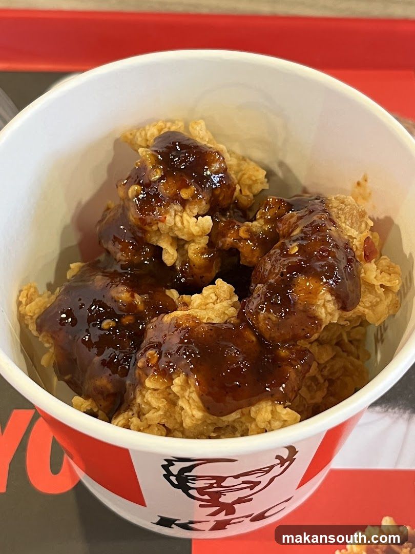 KFC Fried Chicken with Sauce