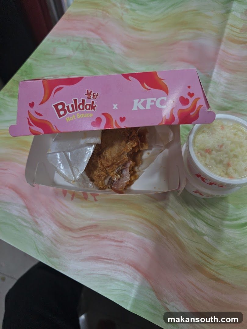 KFC Buldak Collaboration Meal