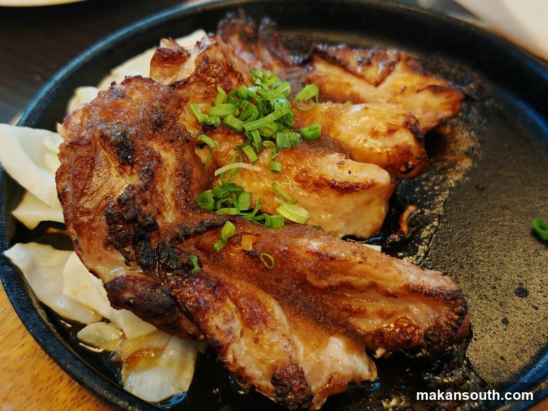 Grilled Pork Ribs with Scallions