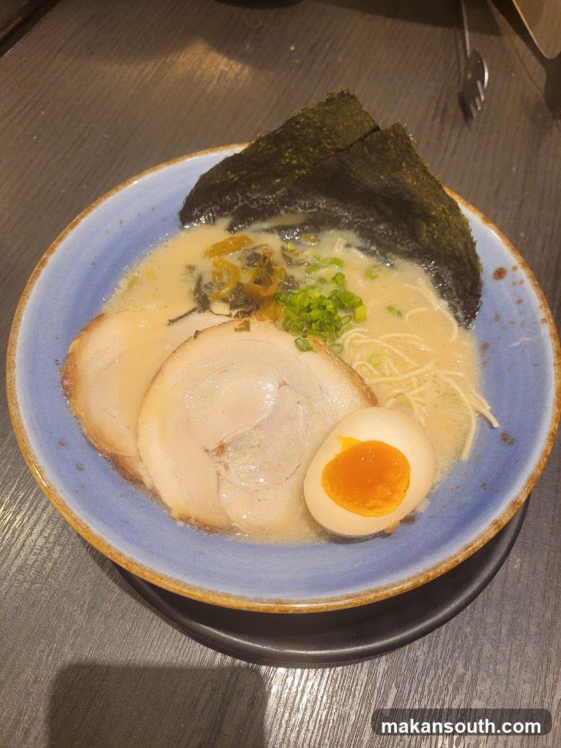 Ramen Bowl with Soft-Boiled Egg and Nori