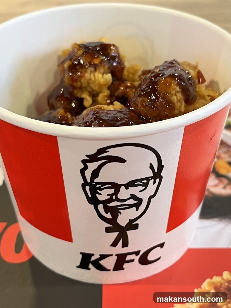 KFC Bowl with Glazed Chicken