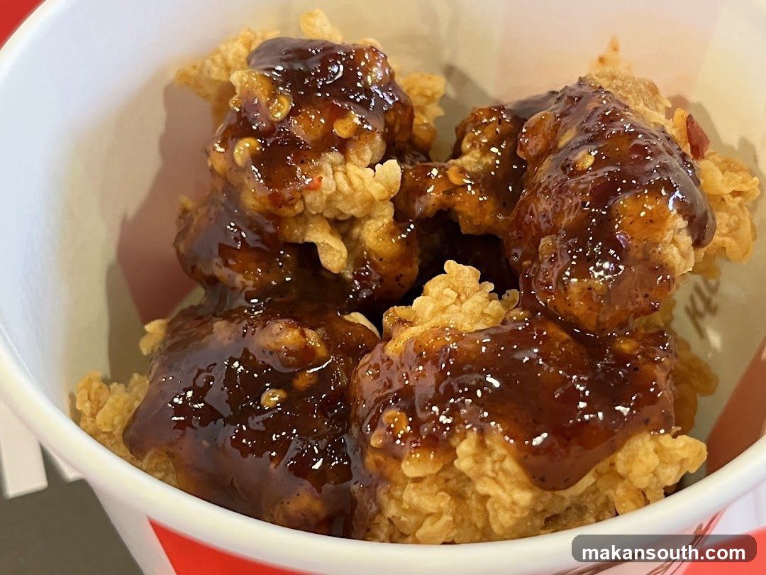 Sauced Fried Chicken in Cup
