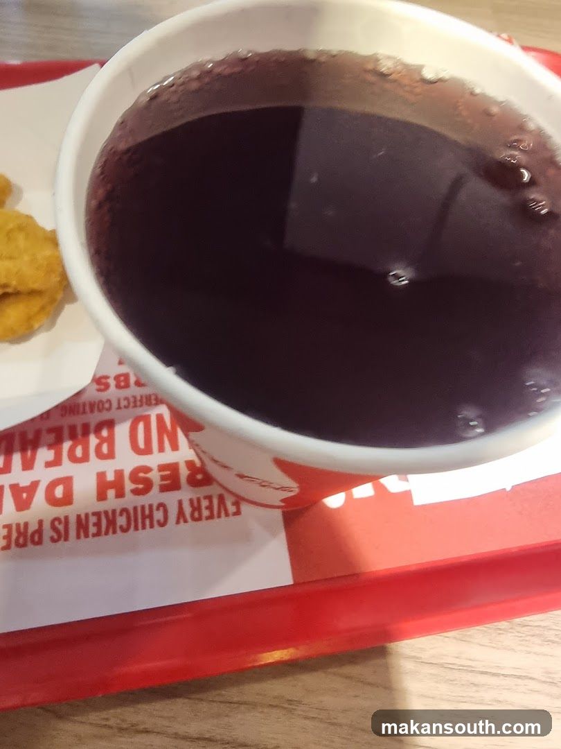 Fast Food Meal with Drink