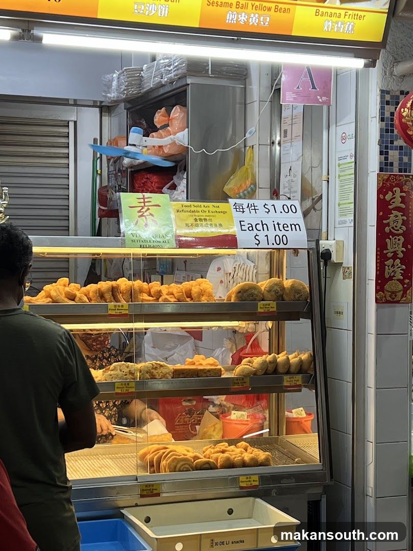 Fried Snacks Display